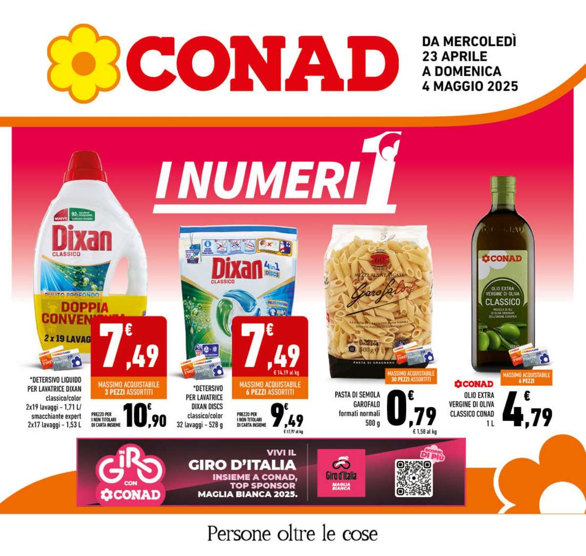 Volantino Conad Campania dal 23 aprile 2025