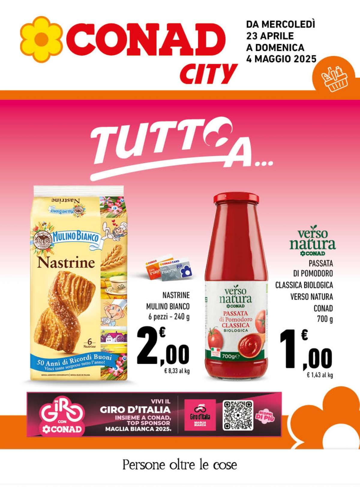 Volantino Conad City Campania dal 23 aprile 2025