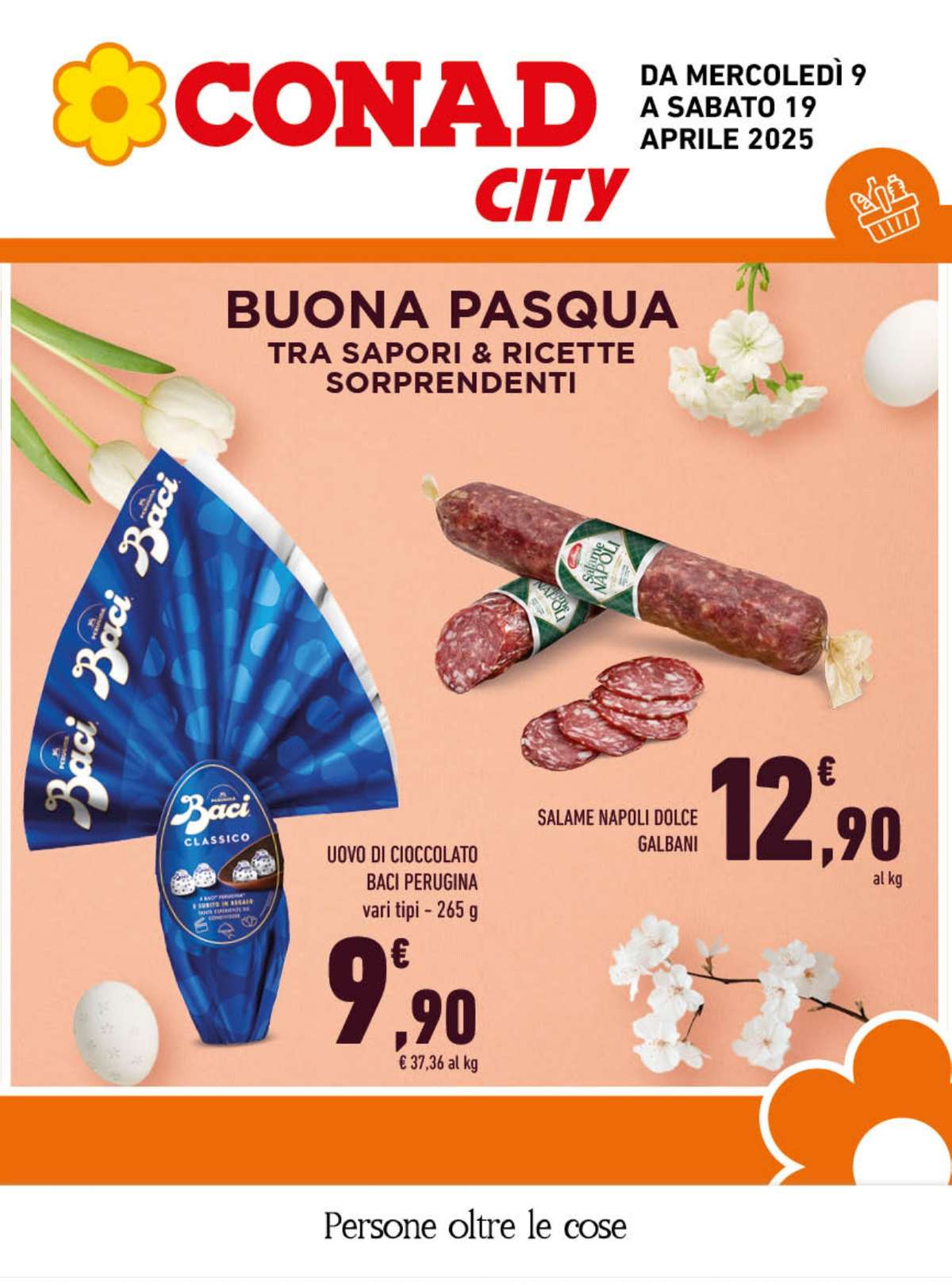Volantino Conad City Campania dal 9 aprile 2025