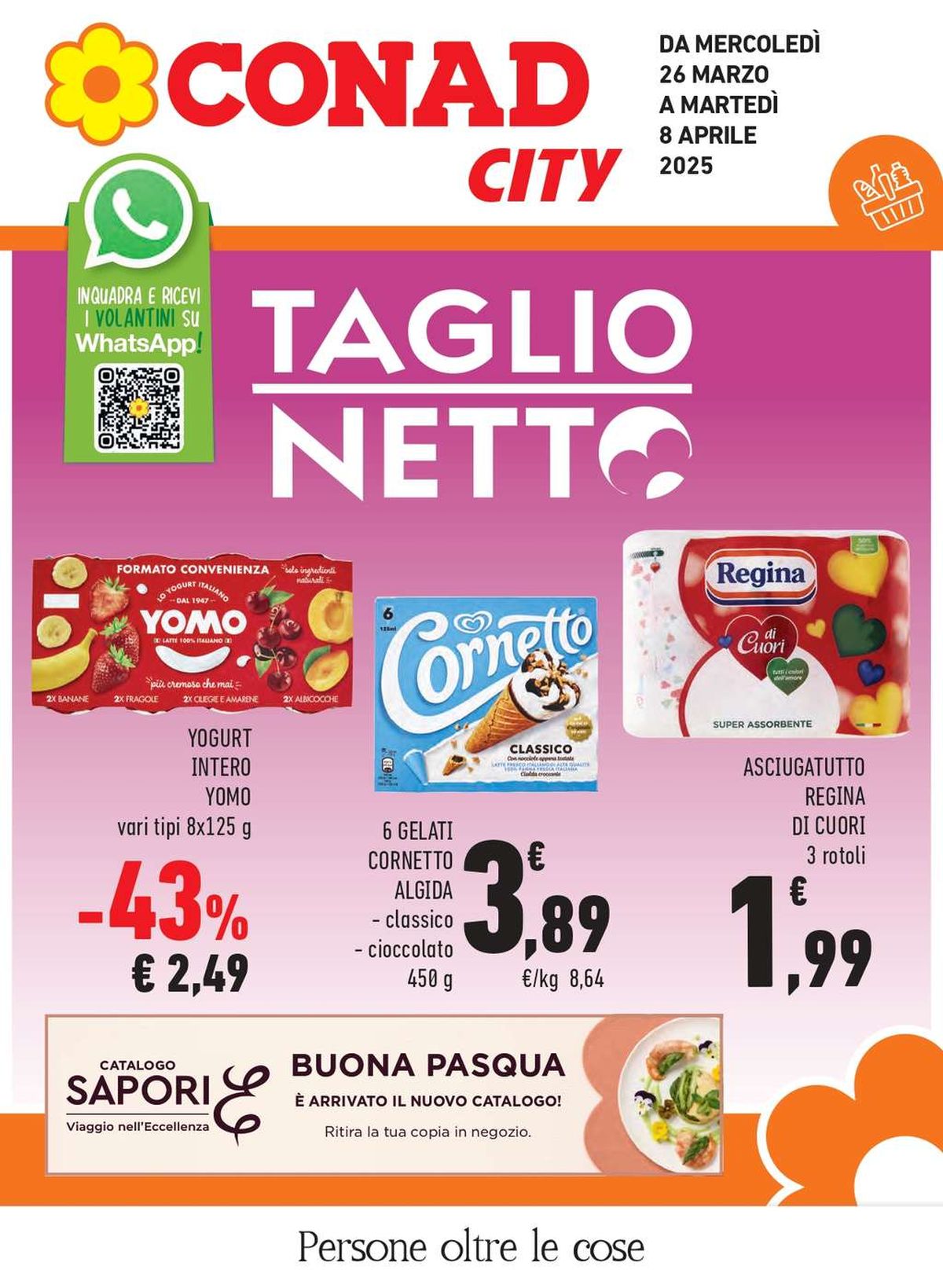 Volantino Conad City Lombardia dal 26 marzo 2025