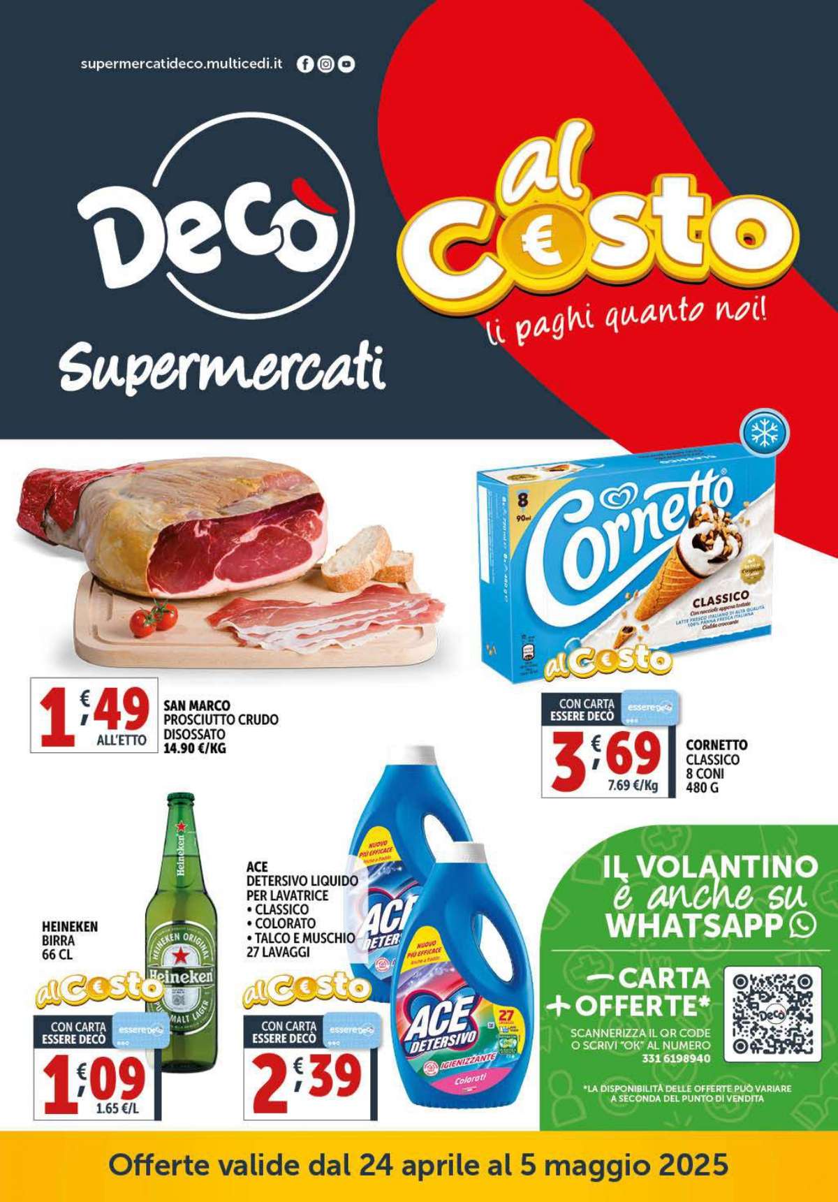 Volantino Decò dal 24 aprile 2025