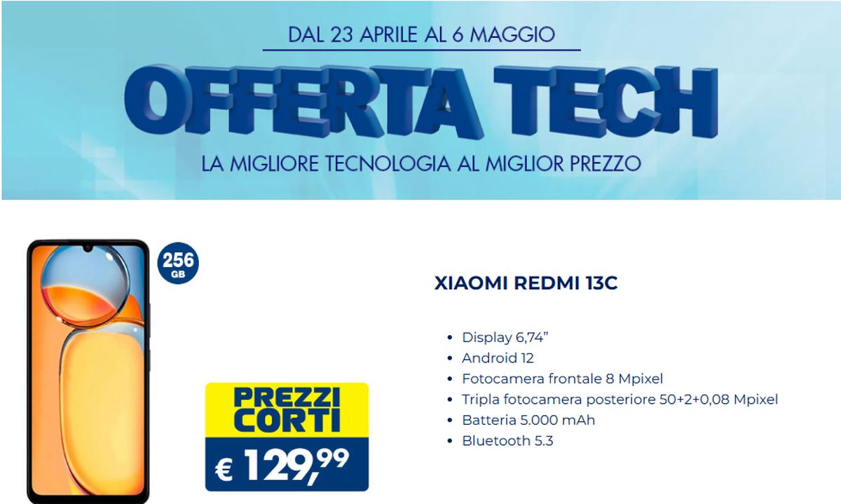 Volantino Esselunga Offerta Tech dal 23 aprile 2025