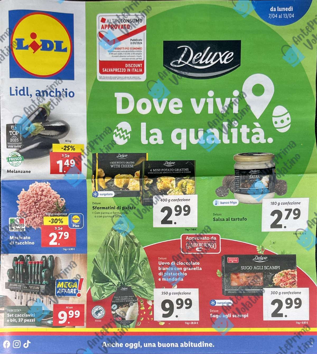 Volantino Lidl dal 7 aprile 2025