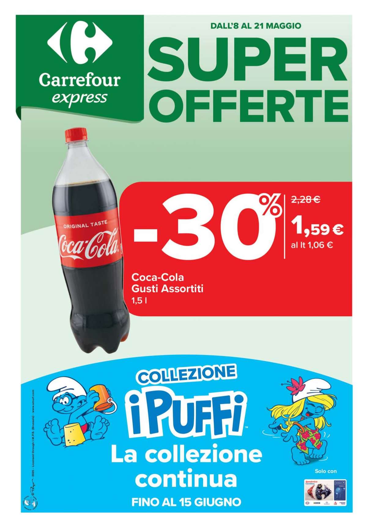 Volantino Carrefour Express dal 8 maggio 2025