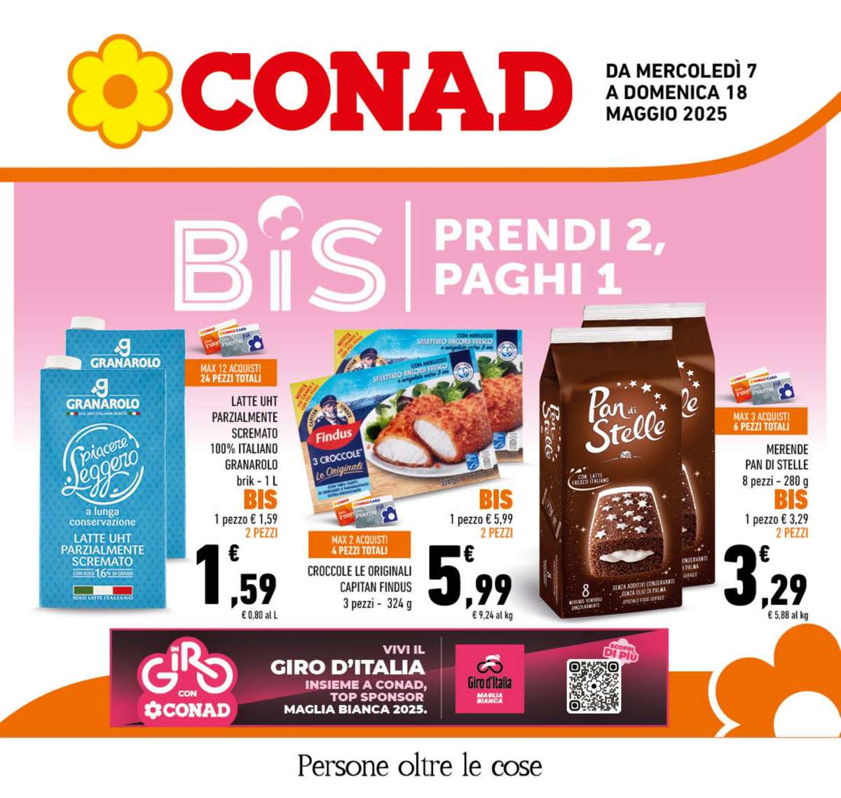 Volantino Conad Campania dal 7 maggio 2025