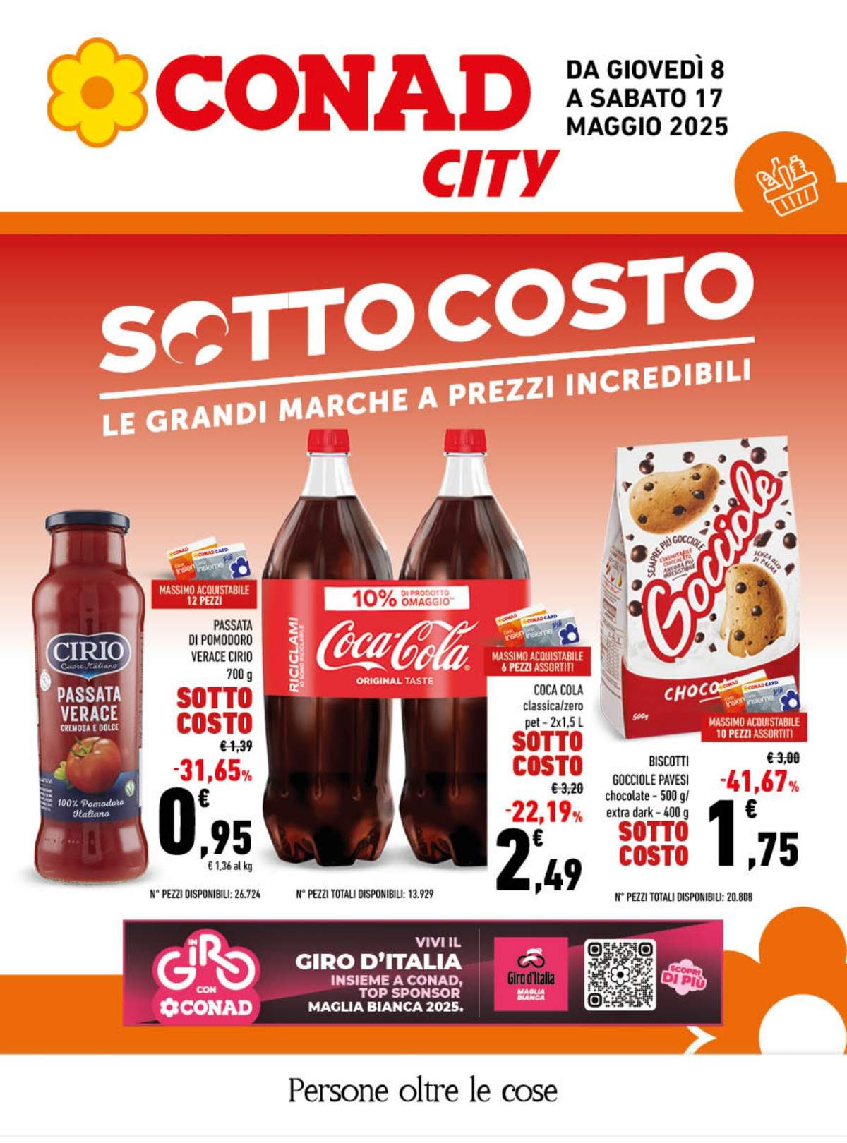 Volantino Conad City Campania dal 8 maggio 2025