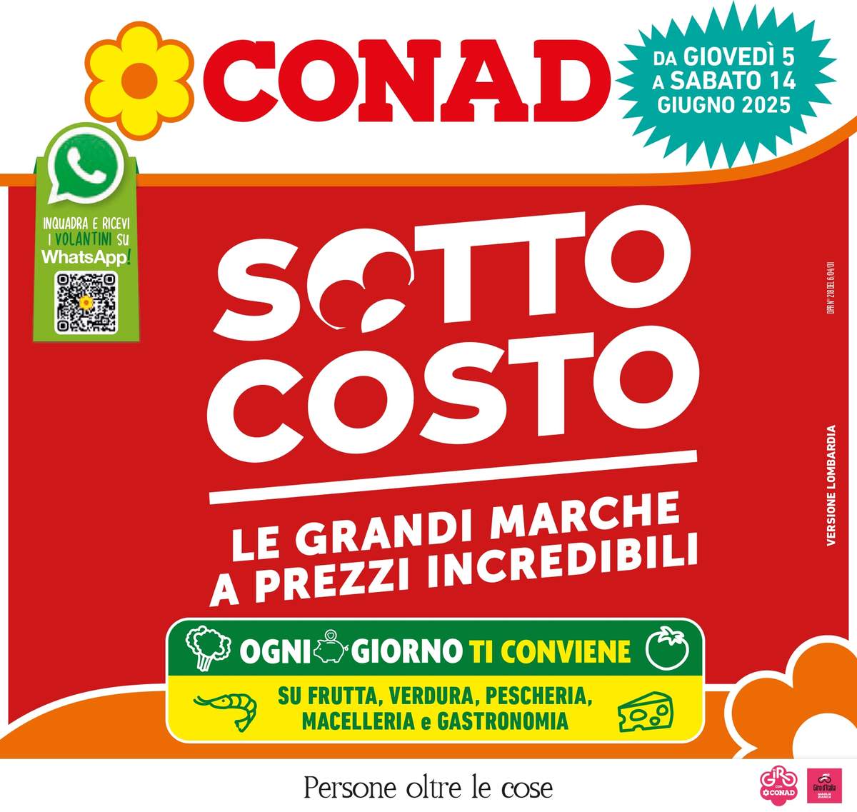 Volantino Conad Lombardia dal 5 giugno 2025