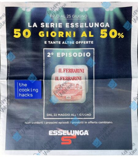 Volantino Esselunga dal 22 maggio 2025