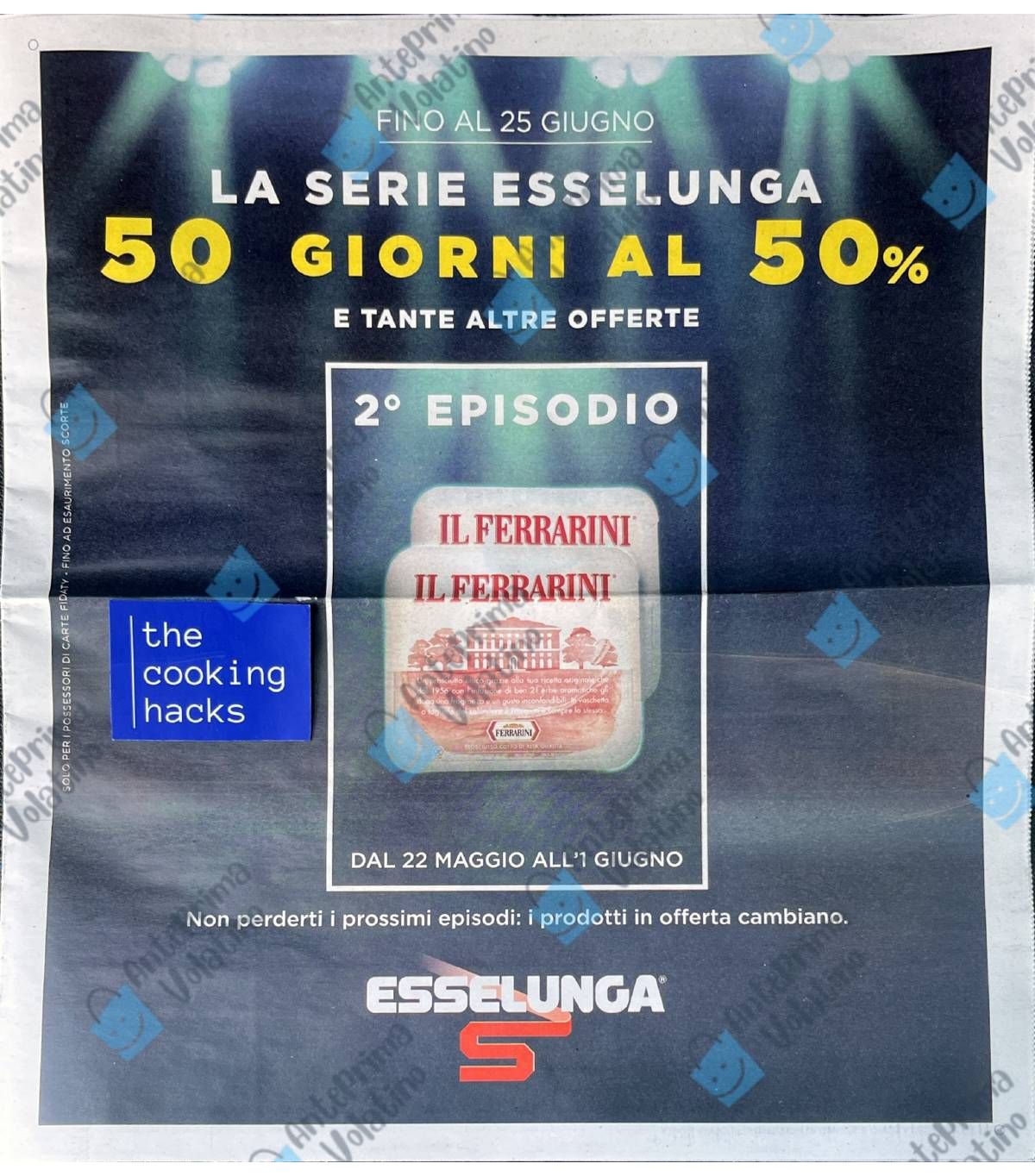 Volantino Esselunga dal 22 maggio 2025