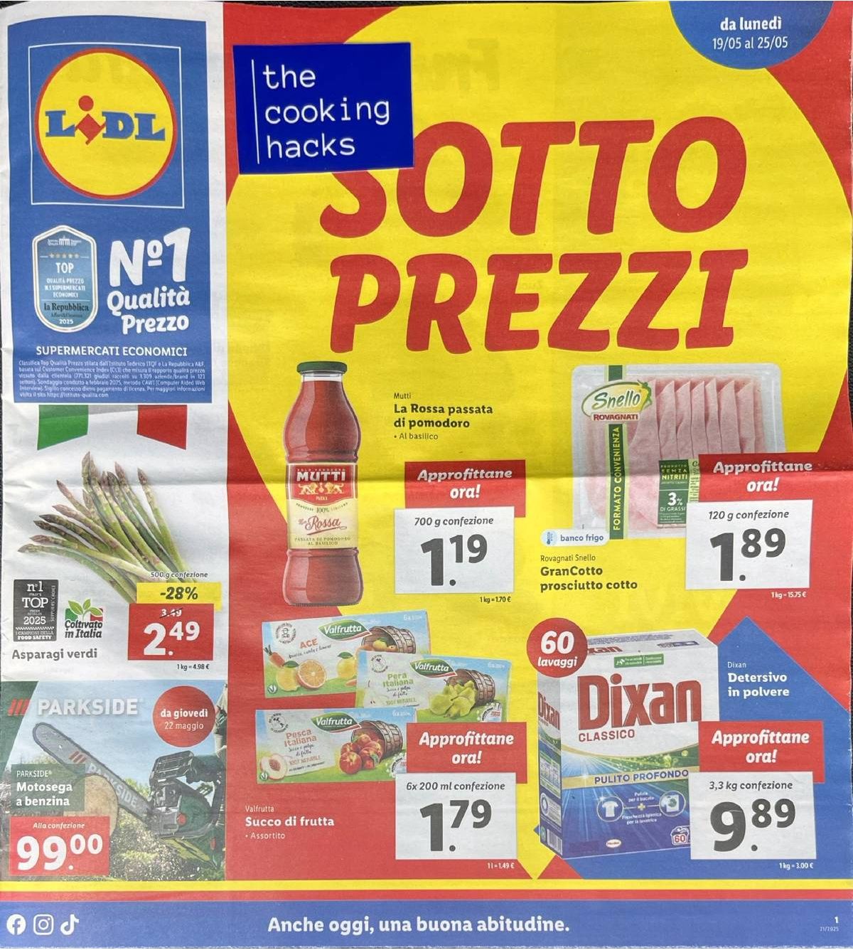 Volantino Lidl dal 19 maggio 2025