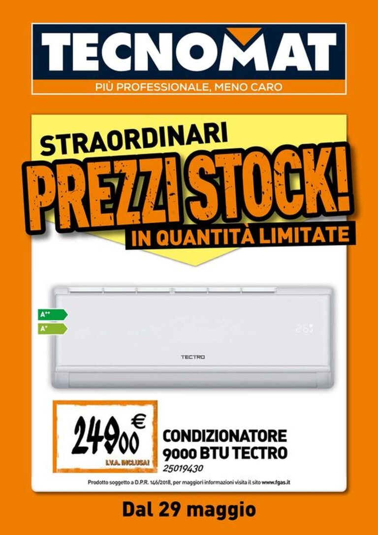 Volantino Tecnomat dal 29 maggio 2025