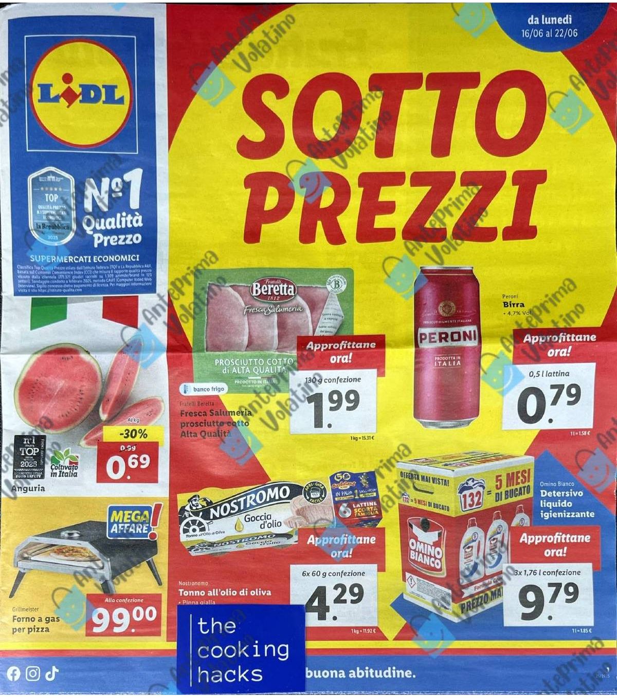 Anteprima Volantino Lidl dal 16 giugno 2025